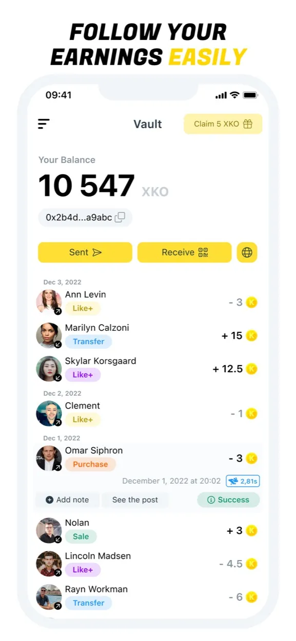 Ko Social Network Screenshot 4